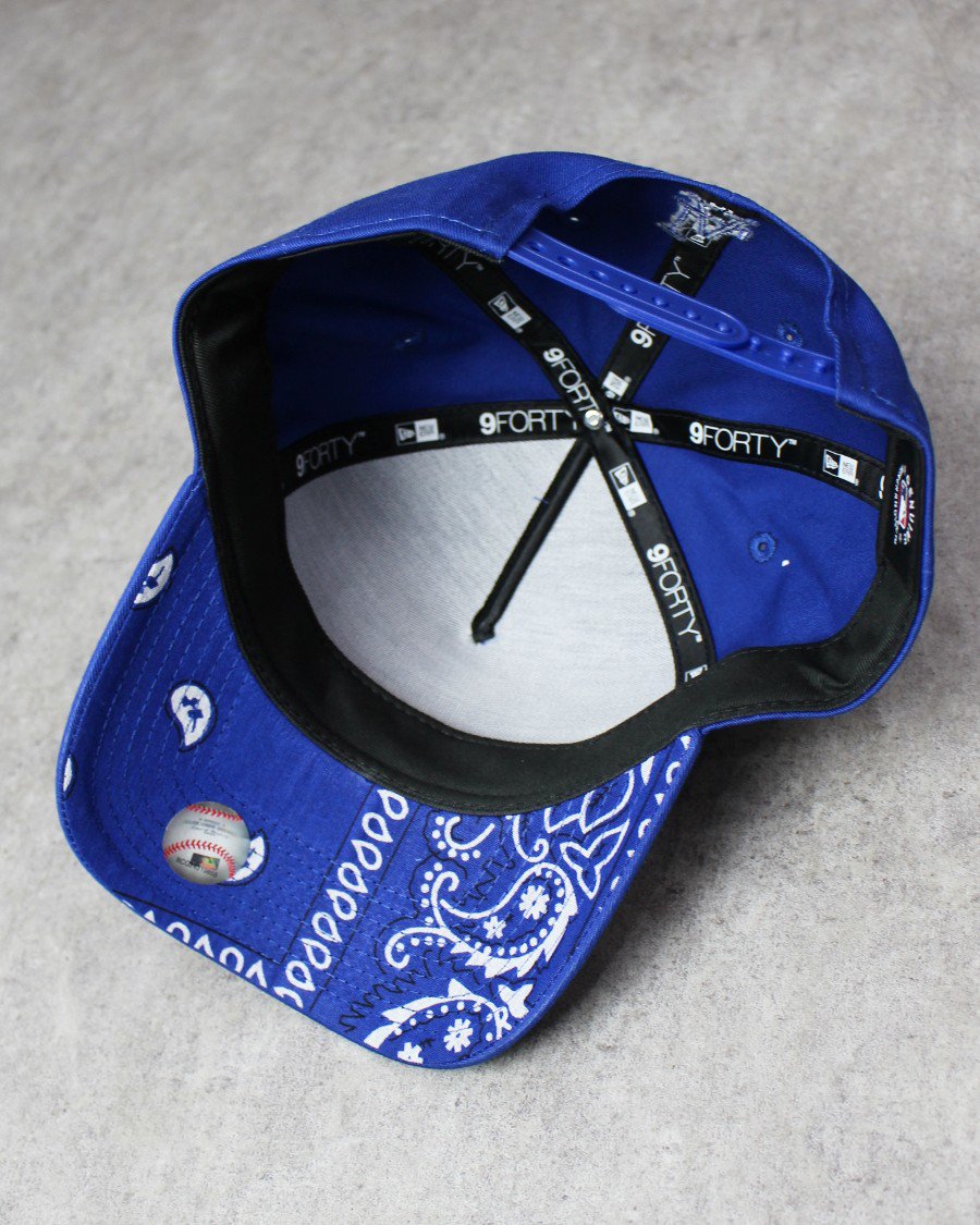 New Era 9Forty A-Frame Los Angeles Dodgers Paisley Snapback Cap ...