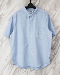 XLARGE 91 Oxford S/S Shirt - Blue