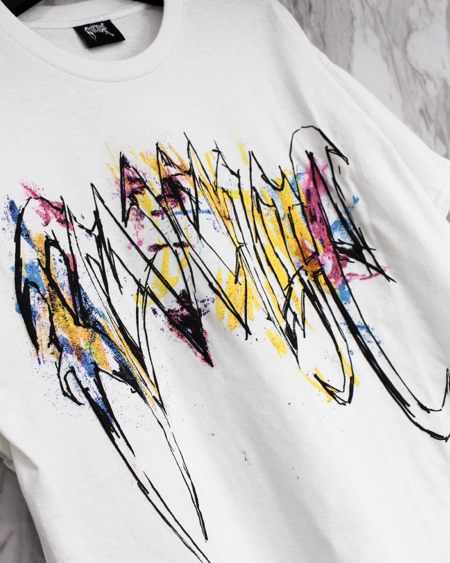 OTF Lil Durk × Revenge Painting T-Shirt - White