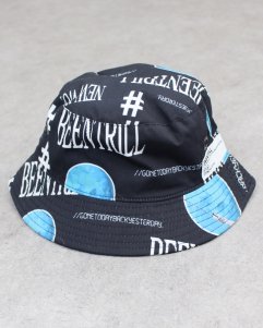 BEEN TRILL New World Bucket Hat - Black