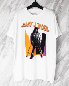 Mary J. Blige City Portrait T-Shirt - White