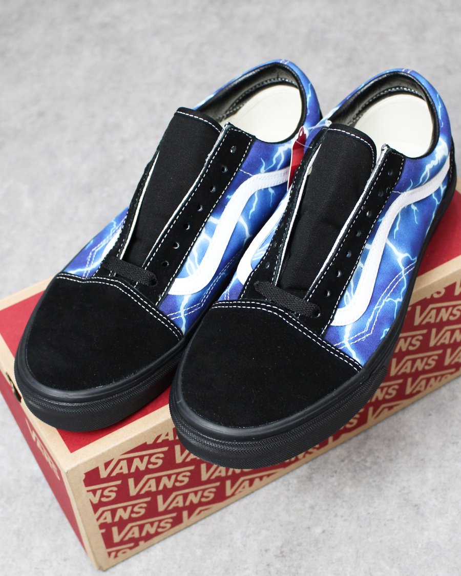 Vans Lightning Old Skool Black Blue - Billion Creation