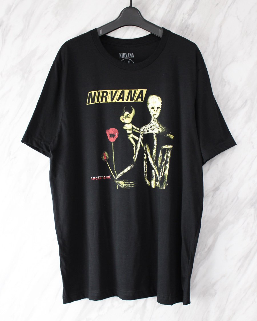 Nirvana Incesticide T-Shirt - Black