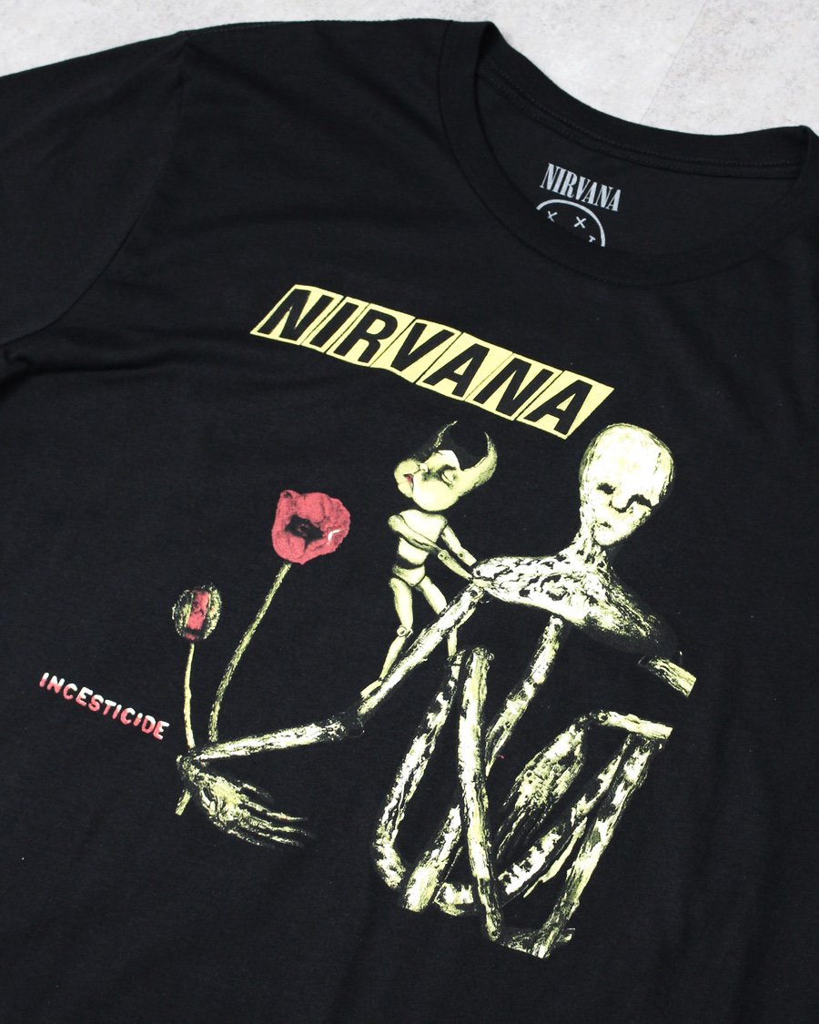 Nirvana Incesticide T-Shirt - Black
