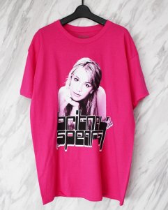 Britney Spears Retro Potrait T-Shirt - Pink