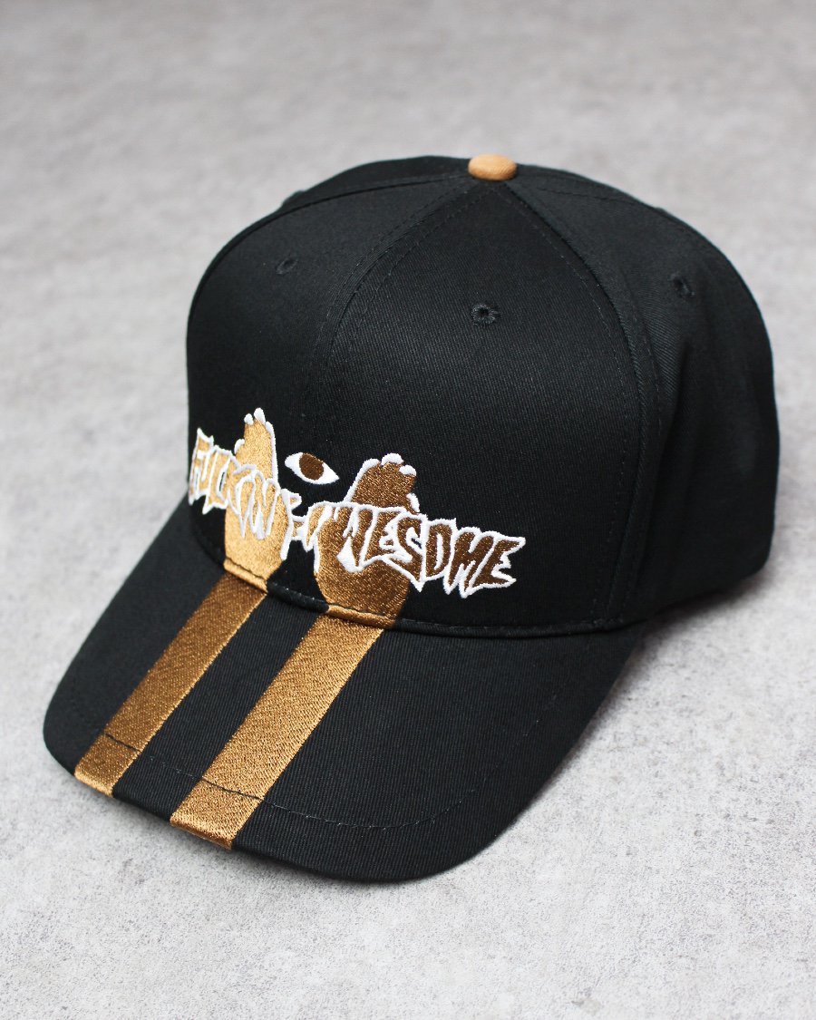 FUCKING AWESOME High Ground Snapback Cap - Black/Brown