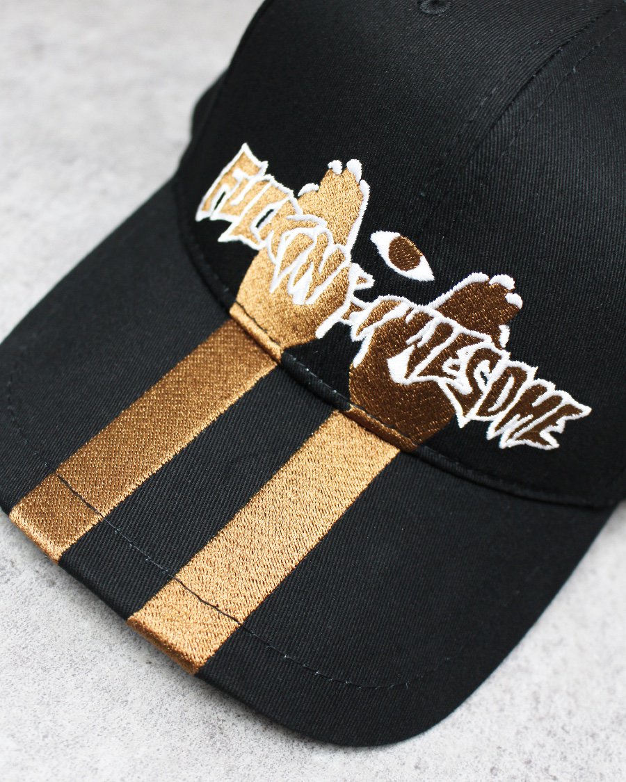 FUCKING AWESOME High Ground Snapback Cap - Black/Brown