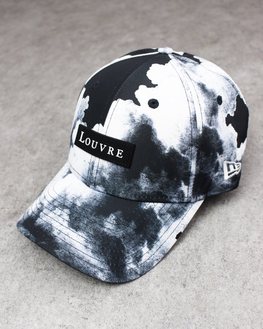 New Era × Louvre 9Forty Louvre Cloud Strapback Cap - Black/White