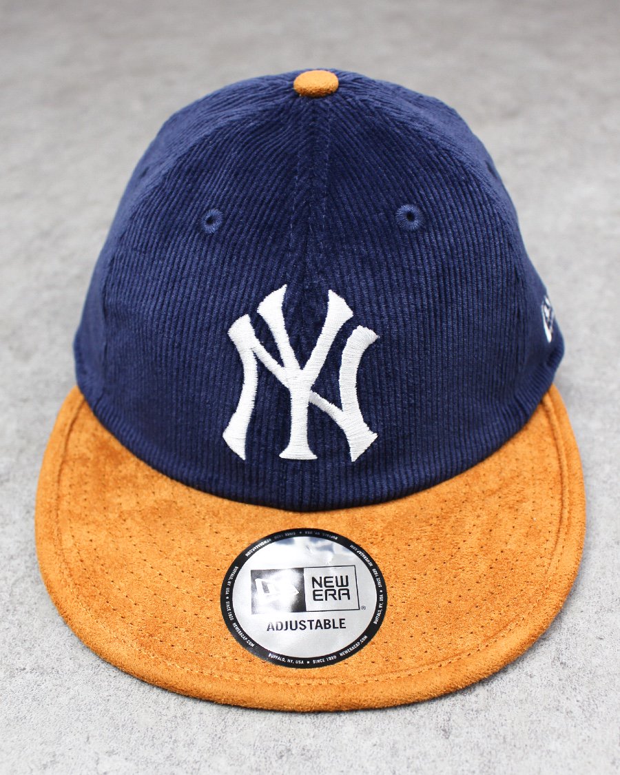 New Era New York Yankees Corduroy Strapback Cap