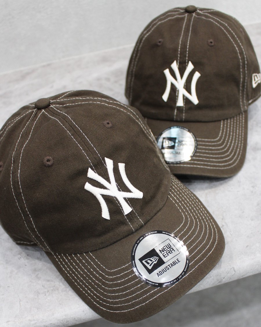 New Era New York Yankees Casual Classic Strapback Cap - Brown