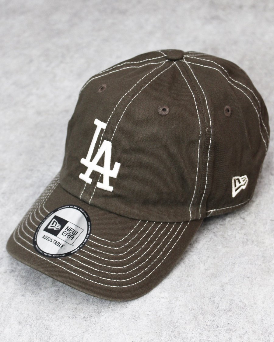 New Era Los Angeles Dodgers Casual Classic Strapback Cap - Brown