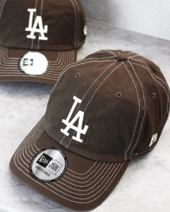 New Era Los Angeles Dodgers Casual Classic Strapback Cap - Brown