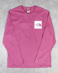 THE NORTH FACE L/S Fine T-Shirt - Pink