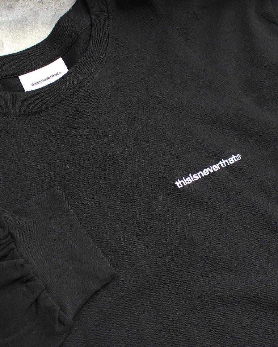 thisisneverthat Small T-Logo L/S T-Shirt - Black