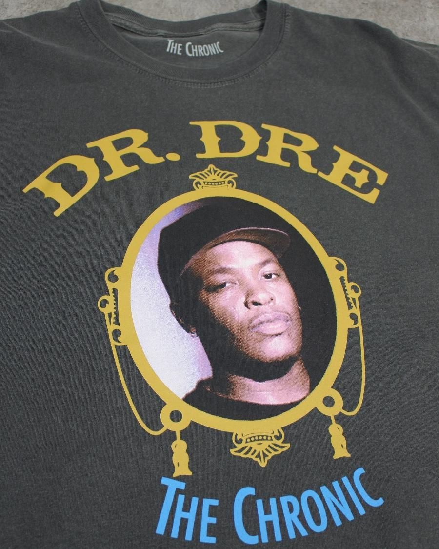 The Chronic 30th Anniversary Dr.Dre T-Shirt - Off Black