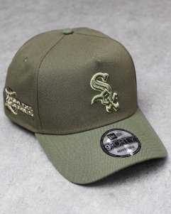 New Era Chicago White Sox 9Forty A-Frame Snapback Cap - Olive