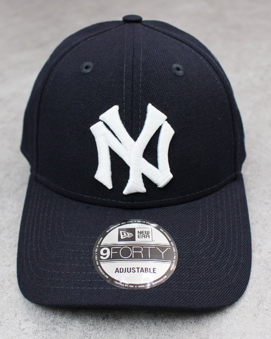 New Era New York Yankees 9Forty Strapback Cap   Navy