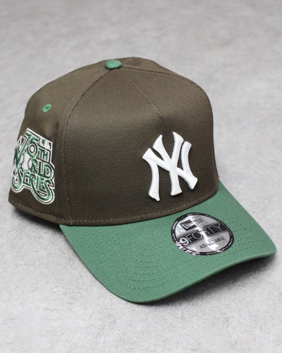 New Era New York Yankees 9Forty A-Frame Snapback Cap - Dark Brown