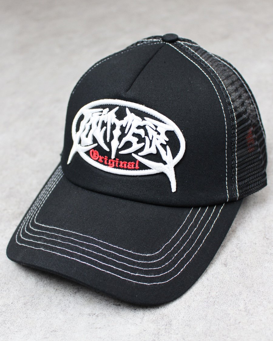 Loiter Trucker Snapback Cap - Black