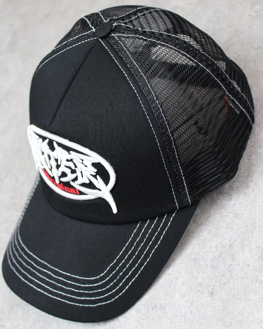 Loiter Trucker Snapback Cap - Black