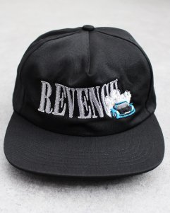 Revenge  999 Club Juice WRLD Burnout Embroidered Hat - Black