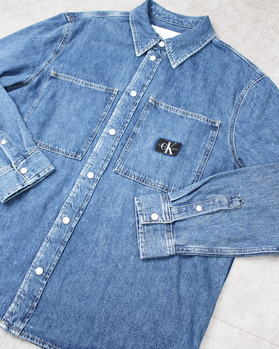 Ck shop denim shirt