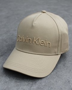 Calvin Klein Technical Logo BB Cap - Stony Beige