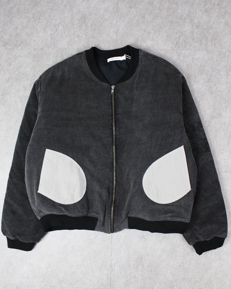 Charcoal hot sale bomber jacket