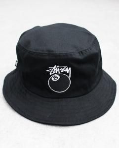 S/DOUBLE Shawn Bucket Hat - Black エスダブル ショーン