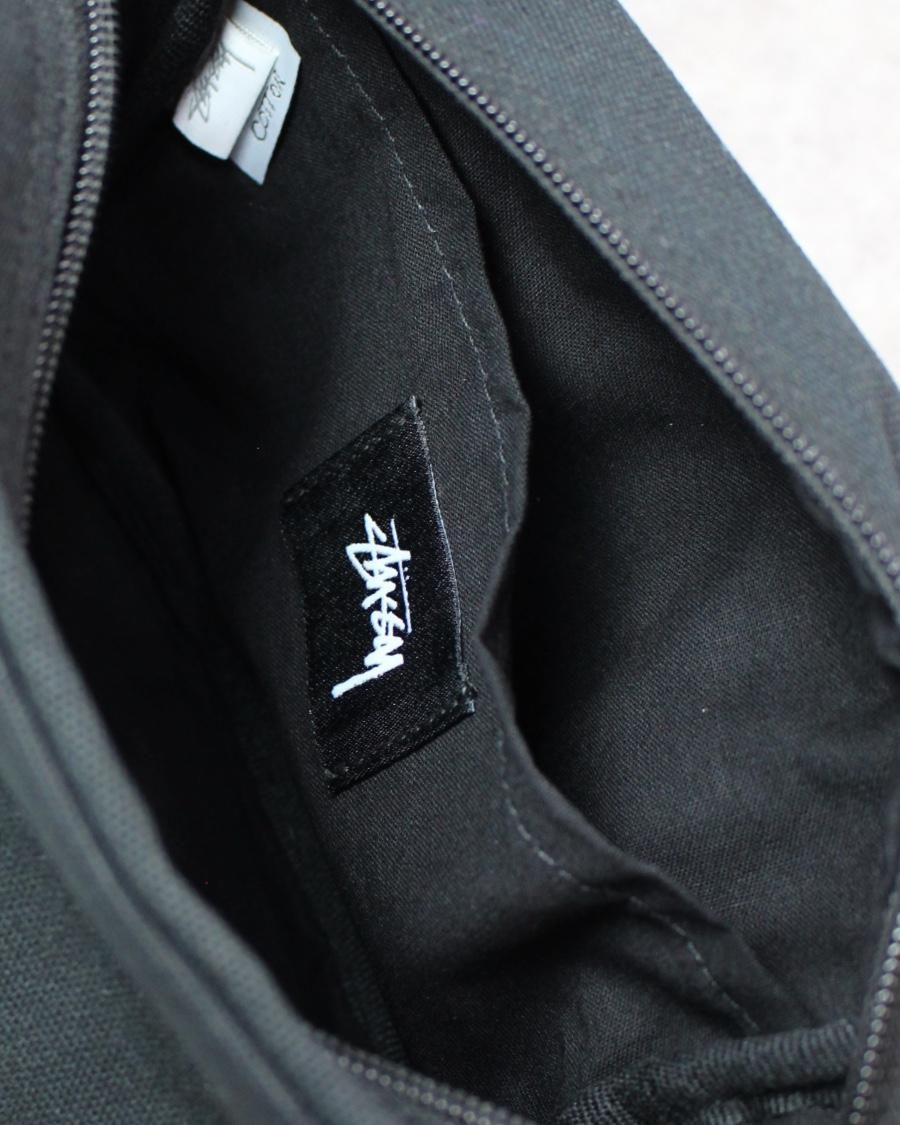 STUSSY Graffiti Crossbody Bag - Black/White