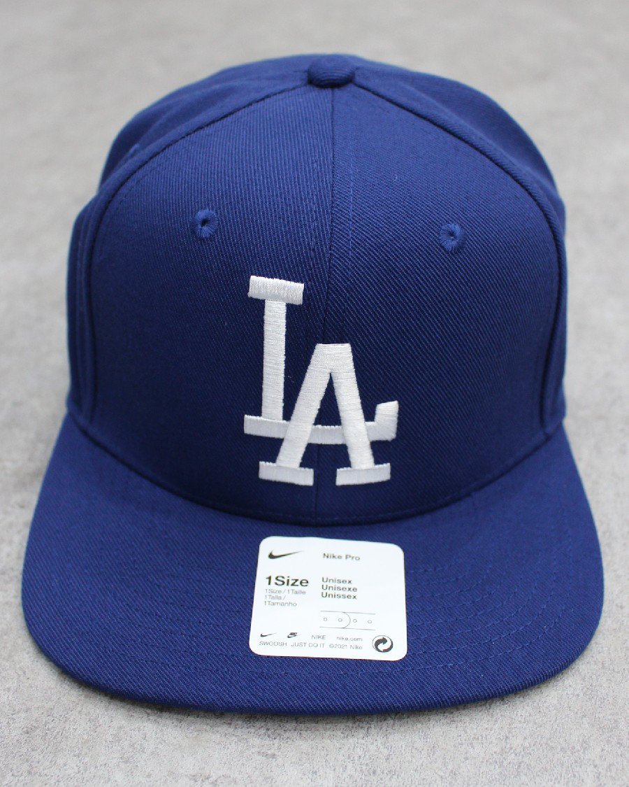 NIKE Pro Snapback Cap MLB Los Angeles Dodgers - Royal Blue
