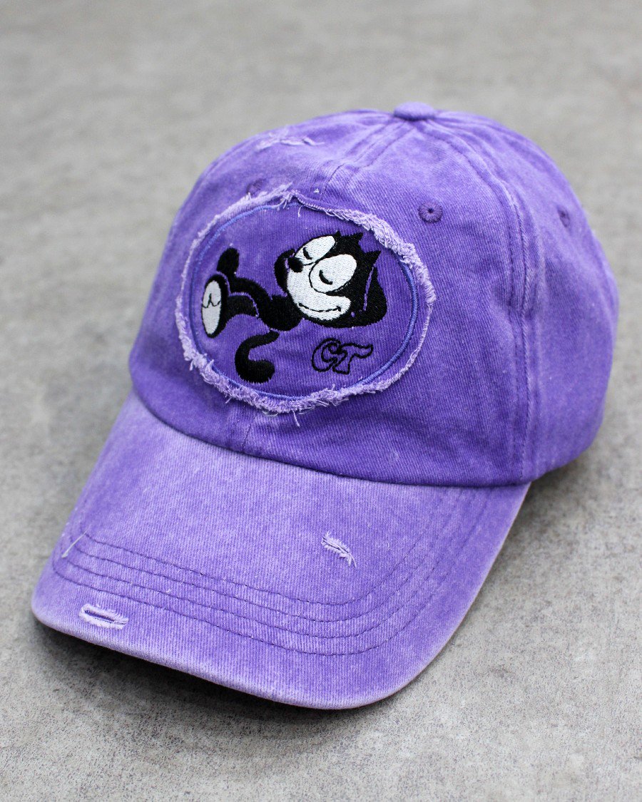 Felix the Cat Strapback Cap - Purple フィリックス・ザ・キャット キャップ