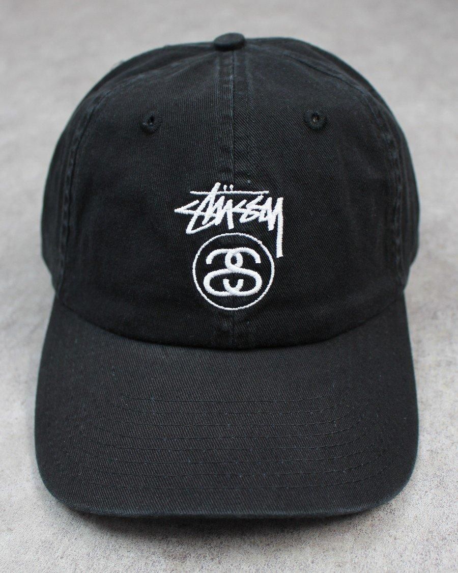 STUSSY SS Link Low Pro Strapback Cap - Black