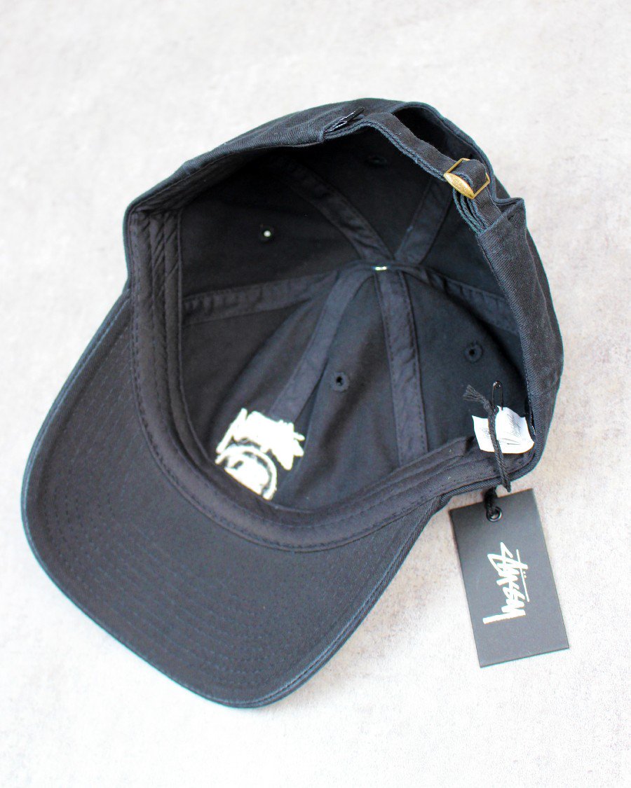 STUSSY SS Link Low Pro Strapback Cap - Black