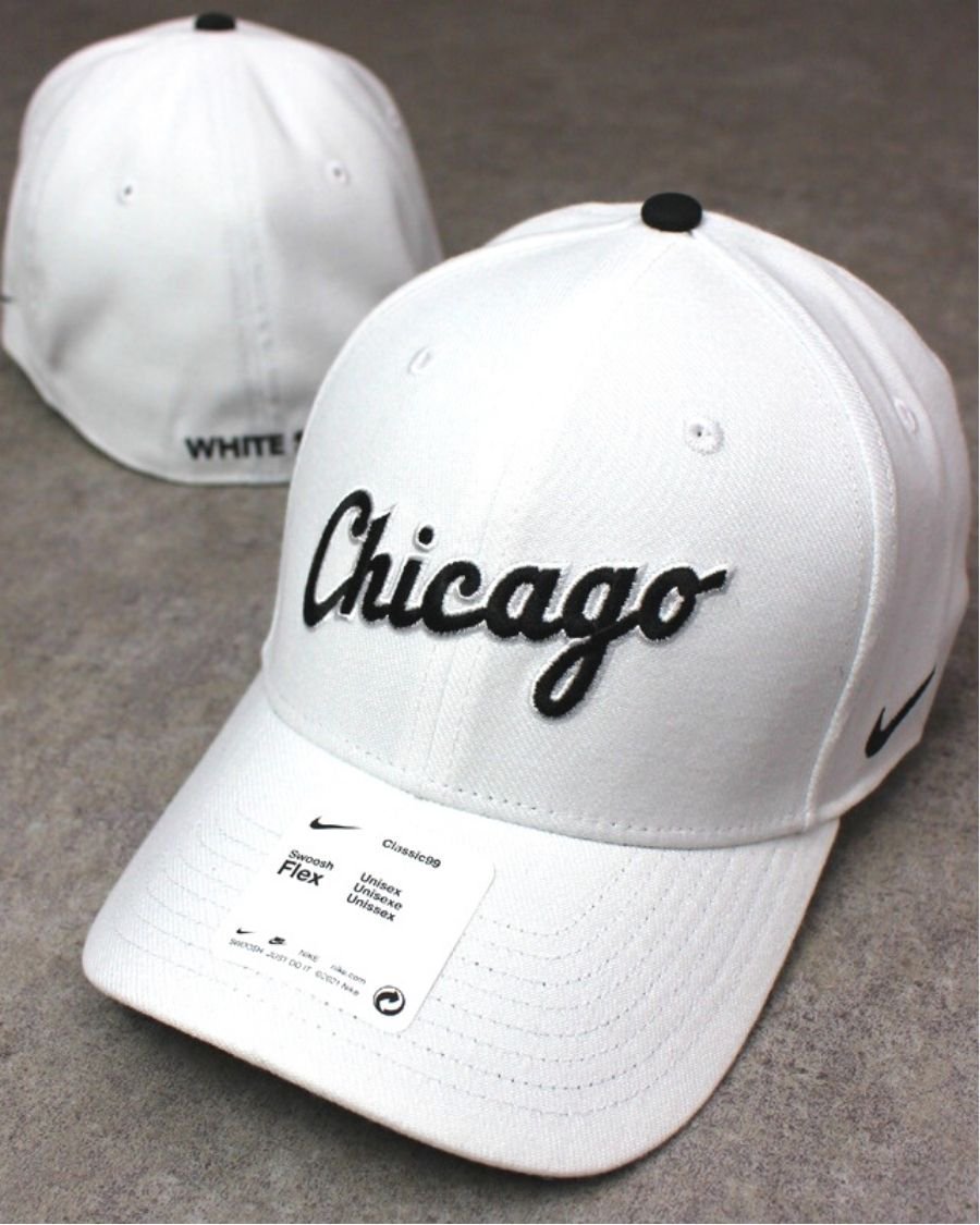 Nike MLB Chicago White Sox Classic99 Swoosh Flex Cap White