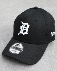 New Era Detroit Tigers 9Forty Strapback Cap - Black