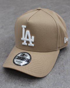 New Era MLB Los Angeles Dodgers 9Forty A-Frame Snapback Cap - Camel