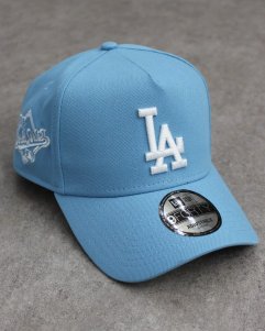 New Era MLB Los Angeles Dodgers 9Forty A-Frame Snapback Cap - Sky