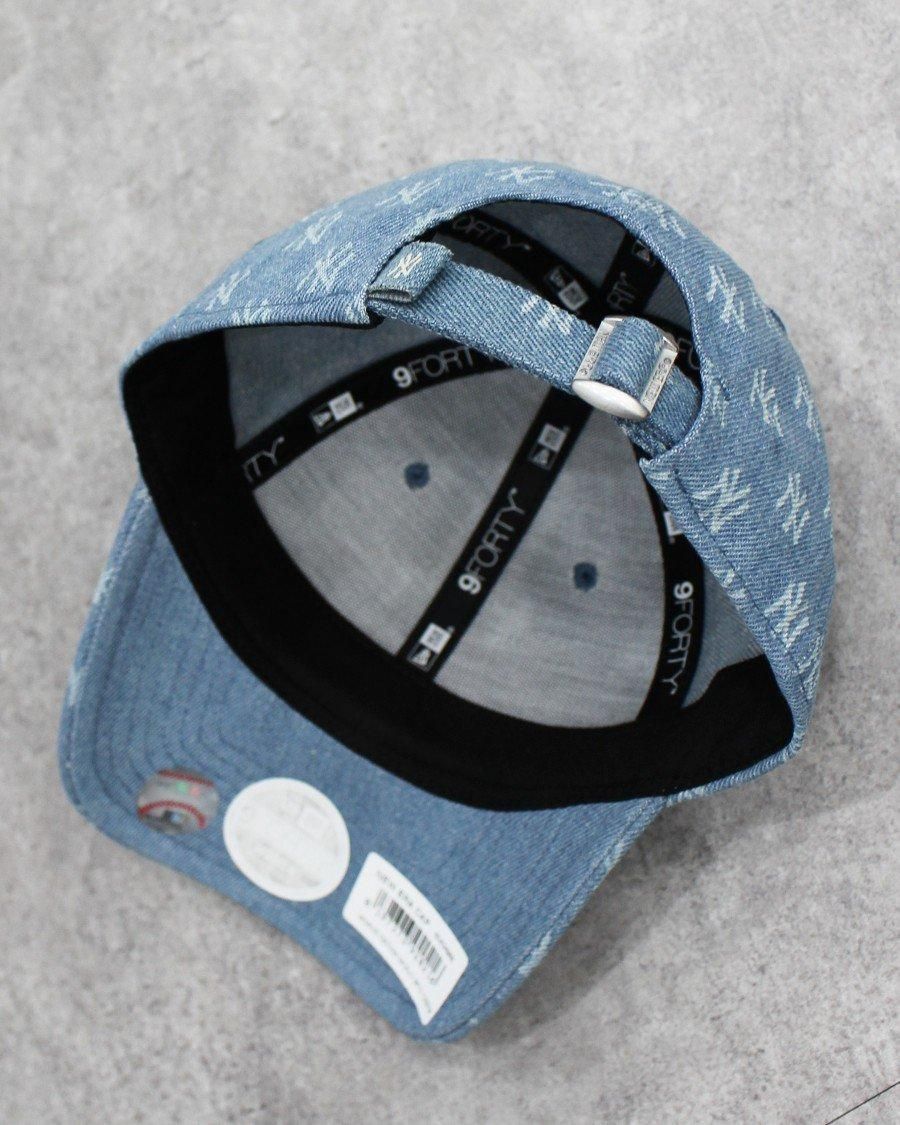 New Era New York Yankees 9Forty Denim Strapback Cap - Women