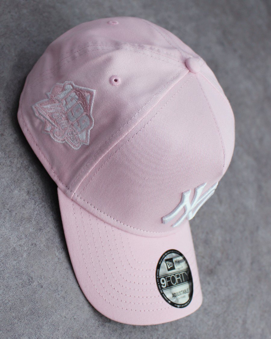 New Era MLB New York Yankees 9Forty A-Frame Snapback Cap - Pink NY ニューエラ  ニューヨーク ヤンキース キャップ ピンク 海外モデル