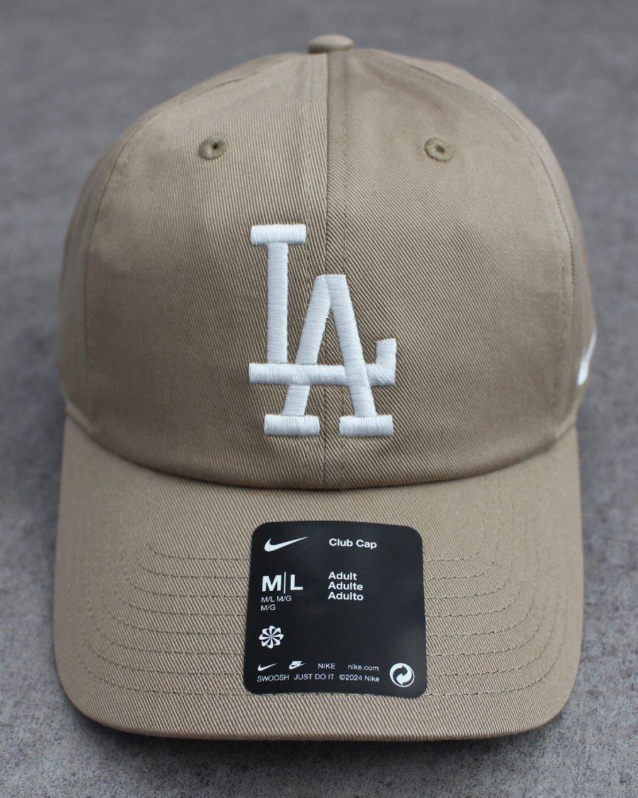 NIKE MLB Los Angeles Dodgers Strapback Cap - Khaki ナイキ