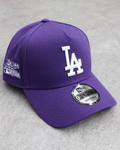 New Era MLB Los Angeles Dodgers 9Forty A-Frame Snapback Cap - Purple