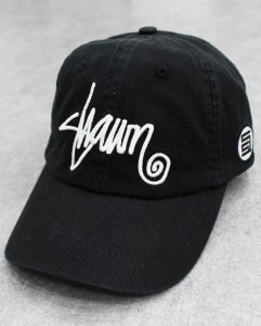 S/DOUBLE Shawn Strapback Cap - Black