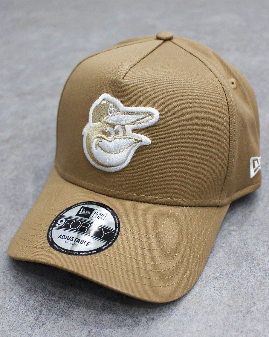 海外モデル New Era 9Forty A-Frame Cap オリオールズ キャップ New Era MLB Baltimore Orioles 9Forty A-Frame Snapback Cap