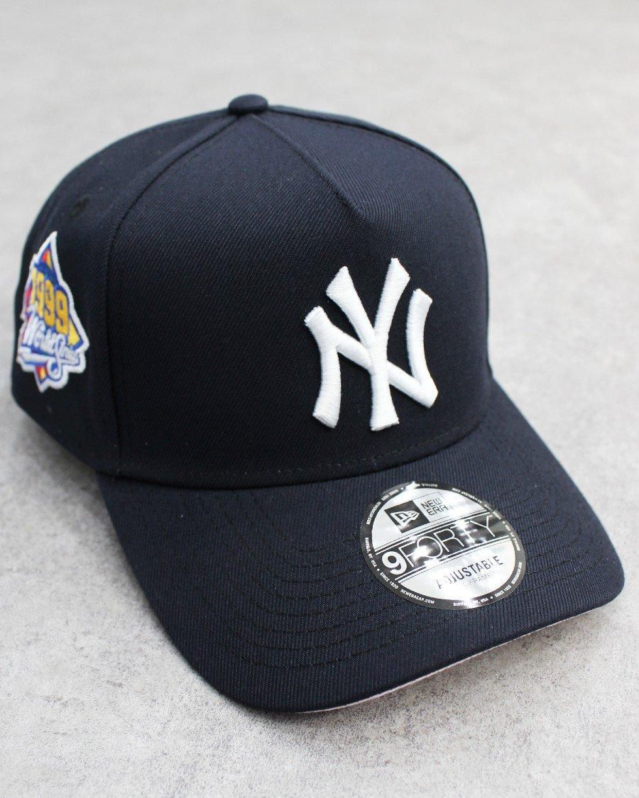 ニューエラ MLB 9FORTY A-FRAME ヤンキース スナップバック 9FORTY A-Frame トラッカー MLB Side Patch ニューヨーク