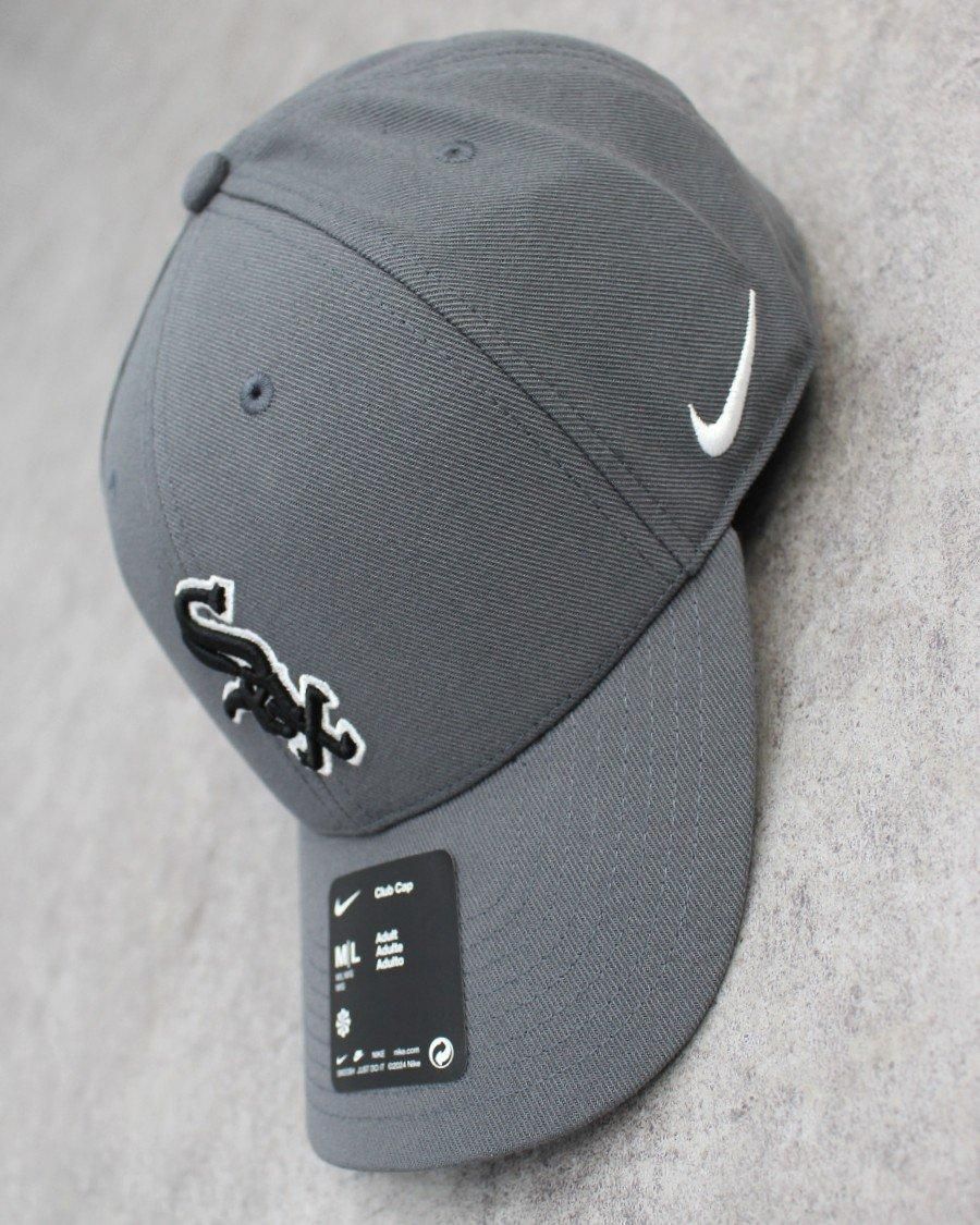 NIKE MLB Chicago Whitre Sox Adjustable Cap - Gray ナイキ