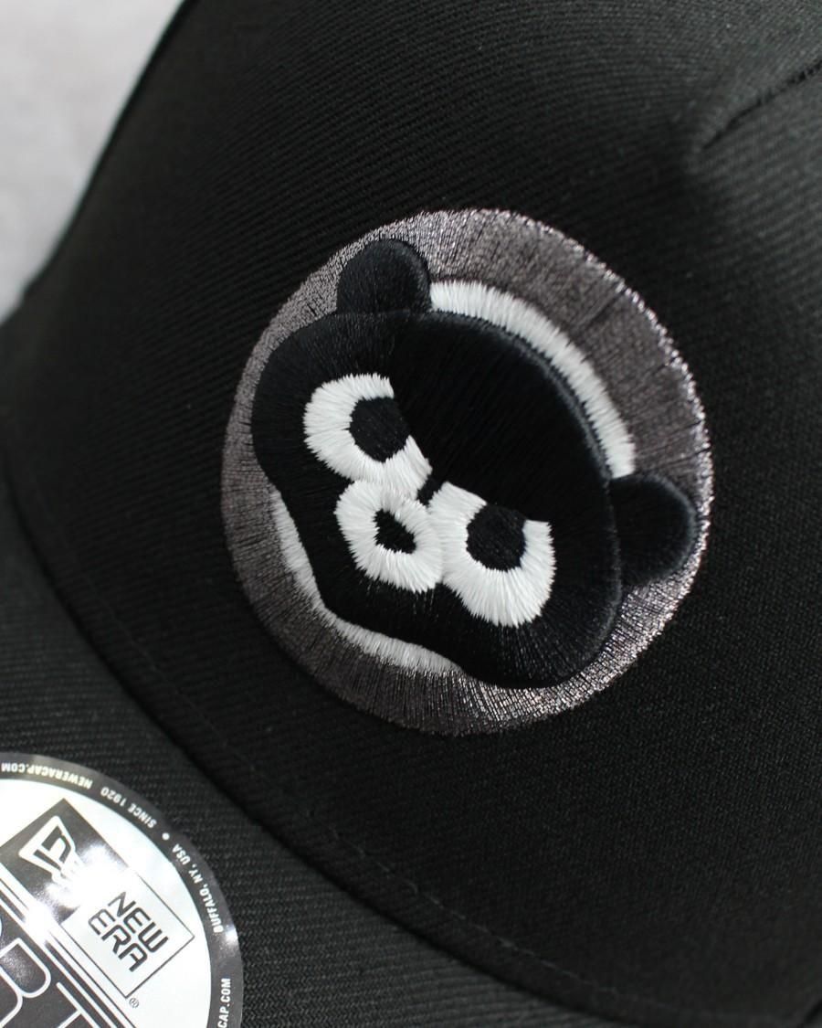 New Era MLB Chicago Cubs 9Forty A-Frame Snapback Cap - Black