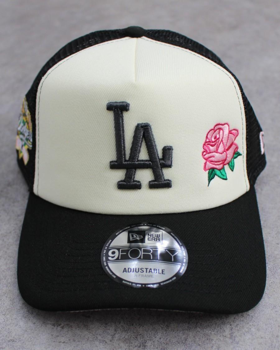ニューエラ ロサンゼルスドジャース ローズ刺繍 スナップバックキャップ Newera ロサンゼルスドジャース ローズ刺繍 スナップバックキャップ