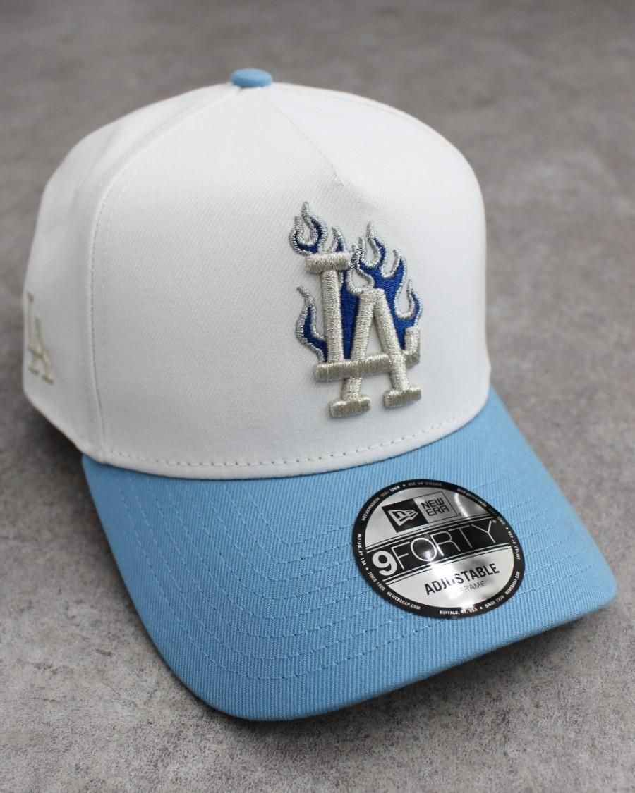 New Era MLB Los Angeles Dodgers 9Forty A-Frame Flame