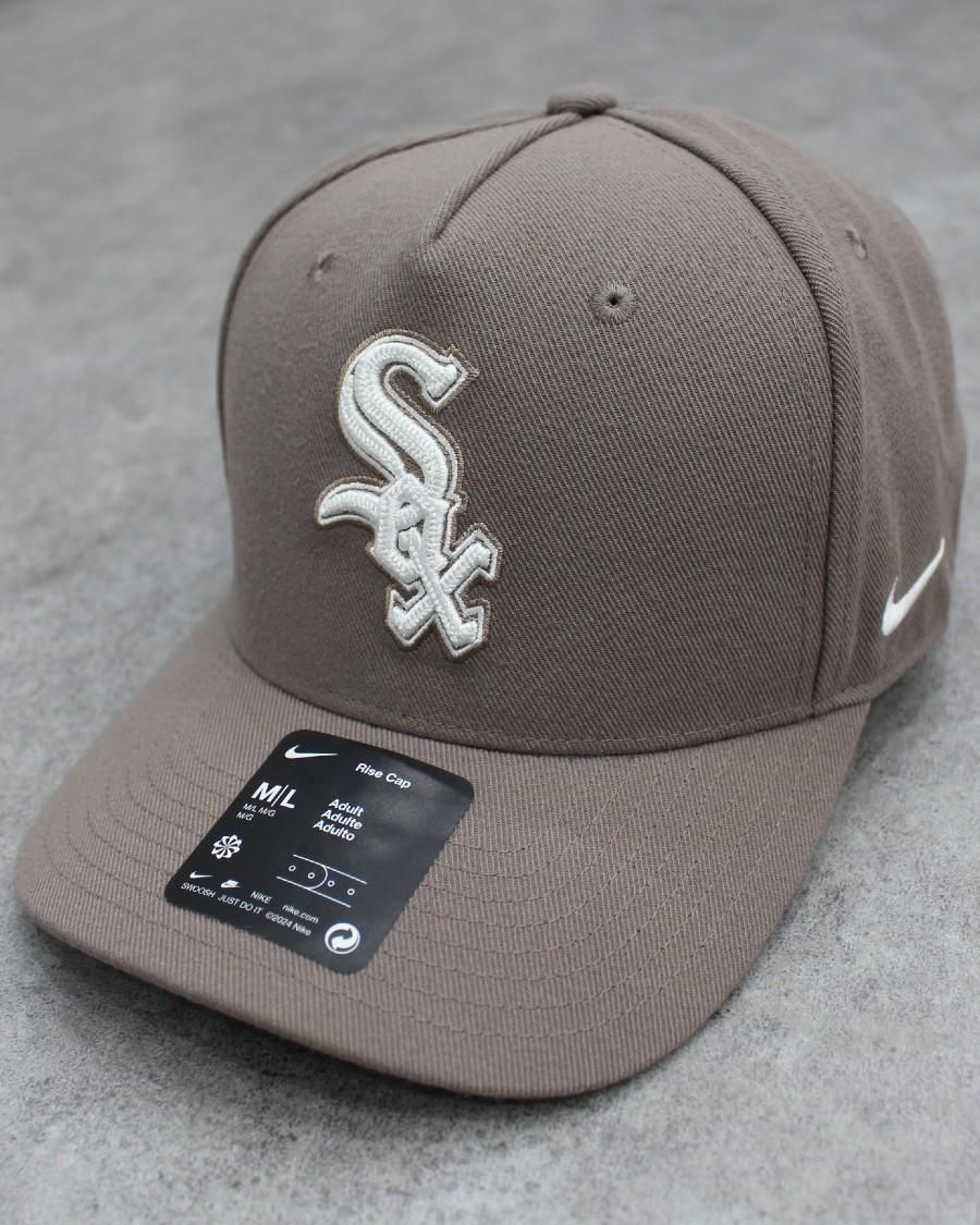 NIKE Snapback Cap MLB Chicago White Sox - Brown ナイキ シカゴ